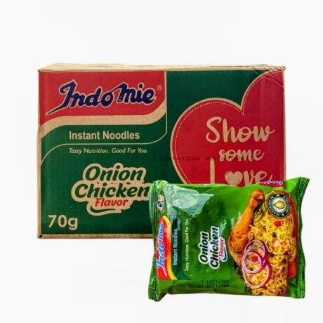 Indomie Chicken Onion Instant Noodles, Pack of 40